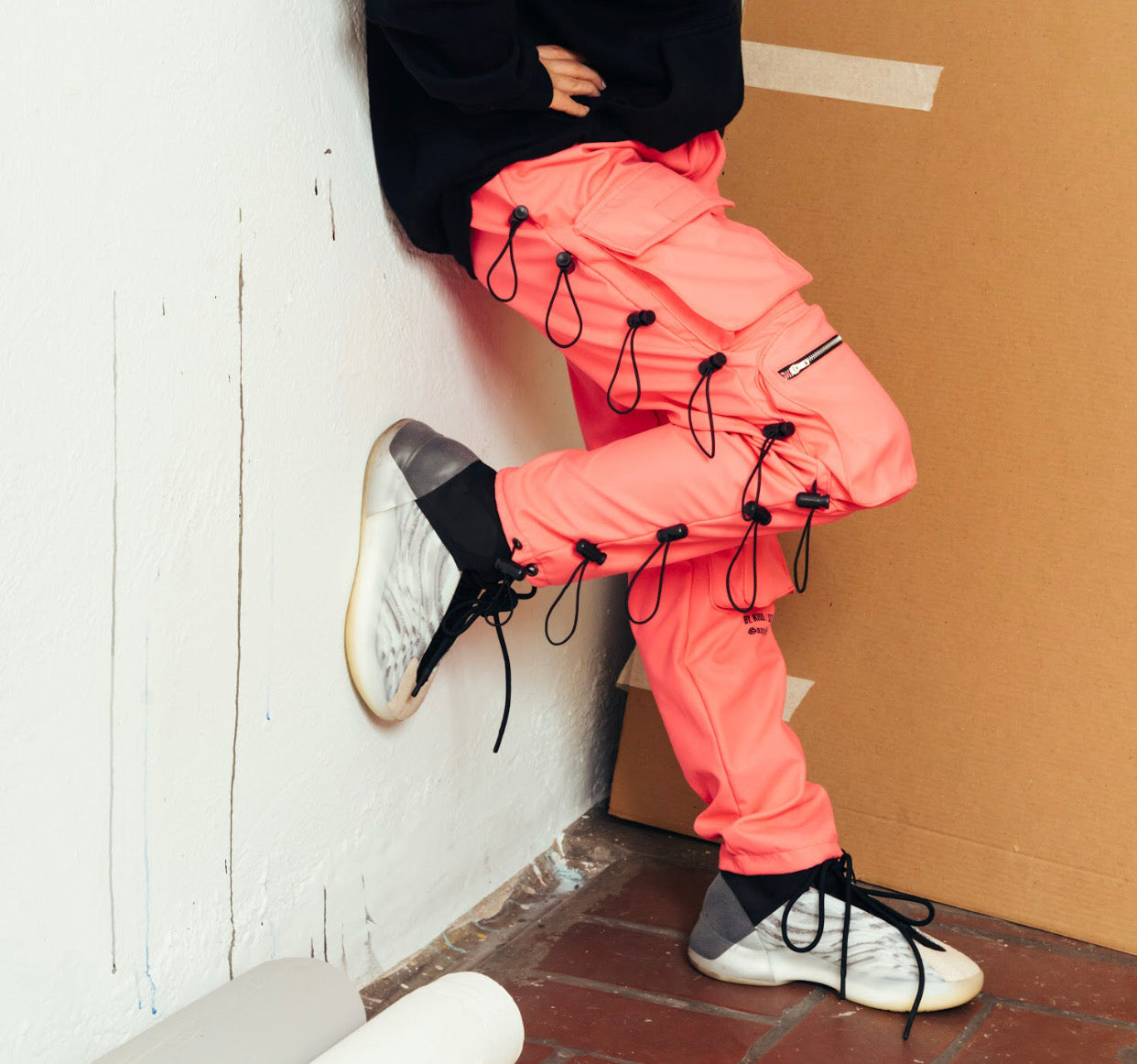 Pink Cargo Pants