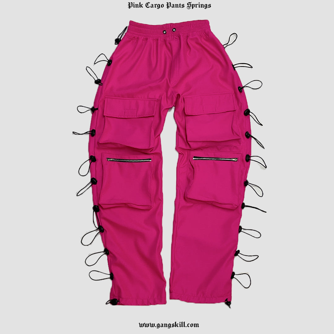 Pink Cargo Pants